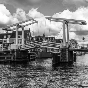 Brug over het Spaarne Haarlem