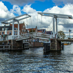 Brug over het Spaarne Haarlem